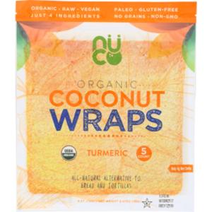 Nuco - Wrap Ccnut Turmeric Org