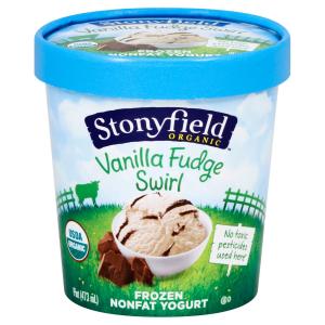 Stonyfield - Yogurt Frz nf Van Fudge Swrl O