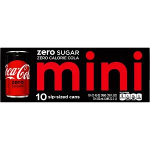 Coca Cola - Zero Sugar 7 5oz 10pk