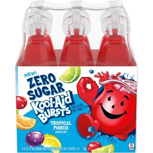 kool-aid - Zero Sugar Tropical Punch Soft Drink 6pk